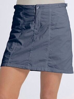 Fresh Produce Cruiser Skort Womens M Gray Stretch Gorpcore Hiking Camping
